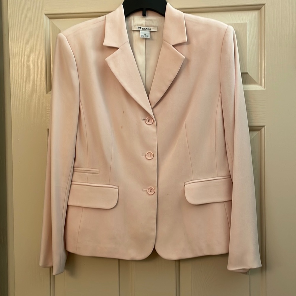 Retro Nygard pink blush blazer size 12